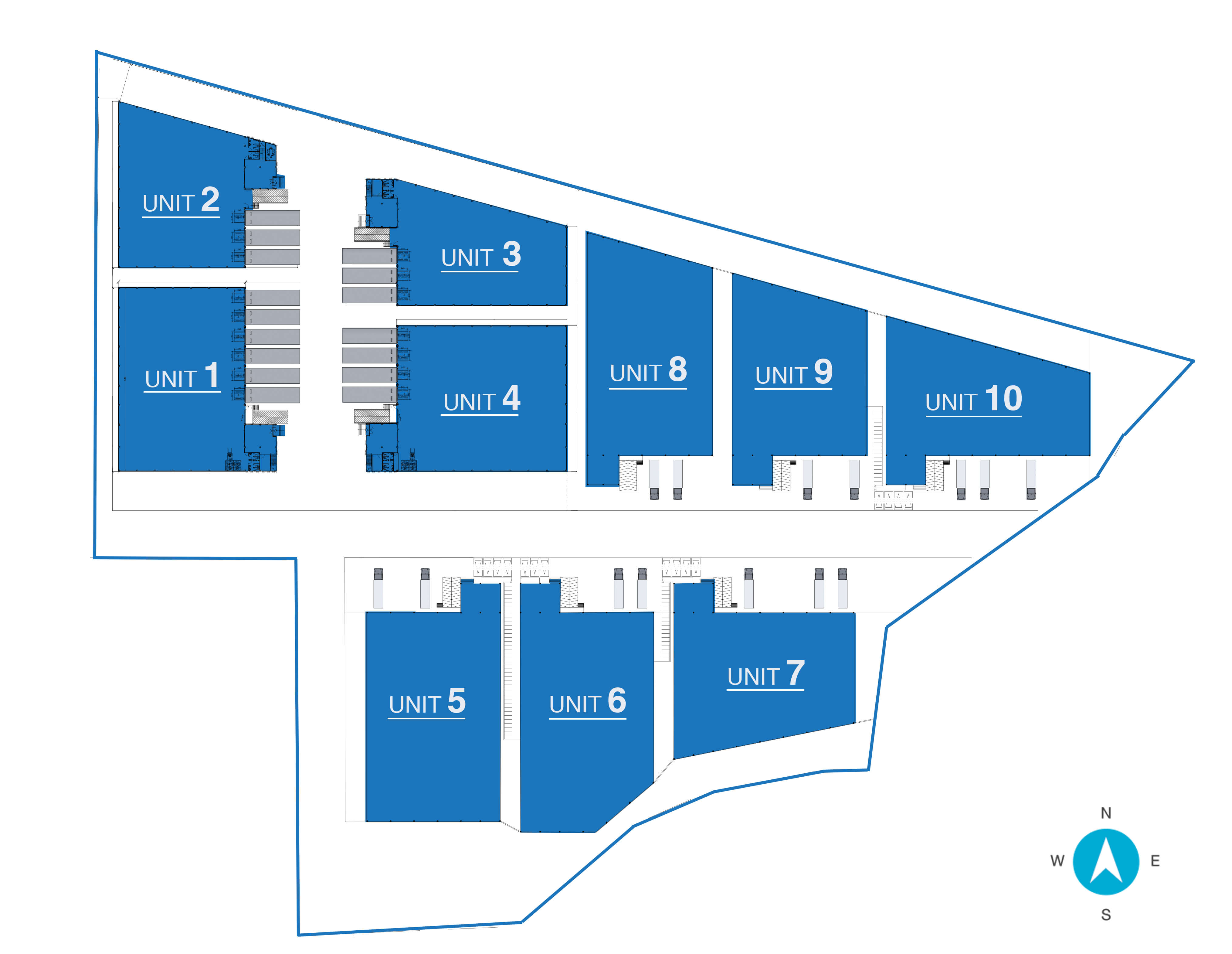 Pro Ind Warehouse Park 4 layout โกดังให้เช่า คลังสินค้าให้เช่า